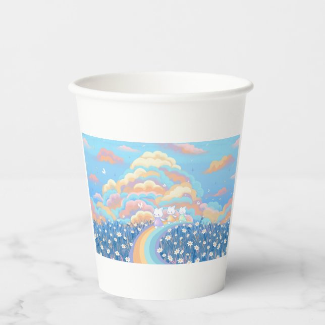 Cute Kawaii paper cups (Front)