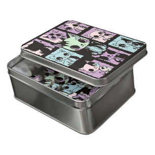 Cute Kawaii Pastel Goth Patchwork Gothic Creepy Jigsaw Puzzle