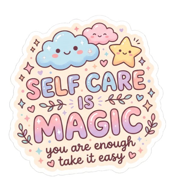  Cute Kawaii Pastel Sticker with Smiley Clouds  (Creator Uploaded)
