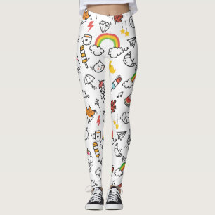 Cute Kawaii Pattern leggings