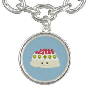 Cute Kawaii Pavlova Charm Bracelet