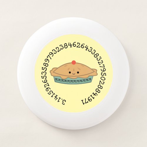 Cute Kawaii Pi Pie Wham_O Frisbee