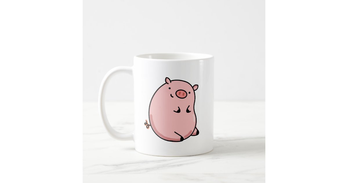 Pig Gifts for Pig Lovers, Gettin Piggy with It Funny Coffee Mug