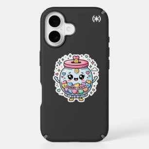 Cute Kawaii Piggy Bank Charity Jar Heart Coin Stic iPhone 16 Case