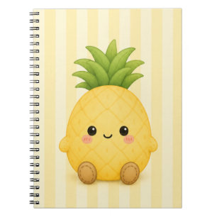 Cute Kawaii Pineapple Notebook