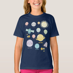 Kawaii Earth T-Shirts & T-Shirt Designs