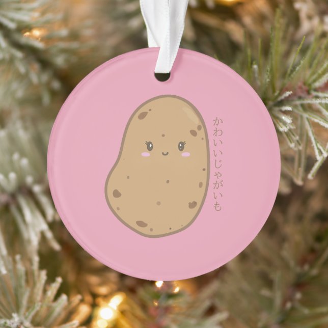Cute Kawaii Potato Japanese Ornament (Tree)
