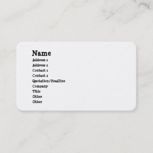 Cute Kawaii Puppy Dog Japanese Kaomoji Emoticon Business Card