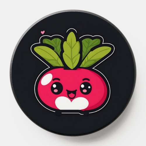 Cute Kawaii Radish PopSocket