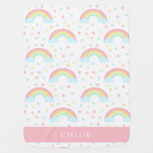 Pastel Rainbow Blankets Throws Zazzle