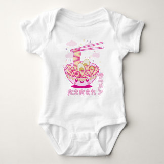 Cute Kawaii Ramen Anime Noodles Ramen Girls, Teens Baby Bodysuit