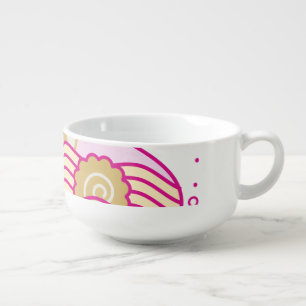 Cute Kawaii Ramen Anime Noodles Ramen Girls, Teens Soup Mug