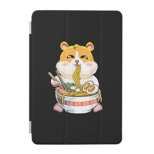 Cute Kawaii Ramen  Hamster Japanese Anime iPad Mini Cover