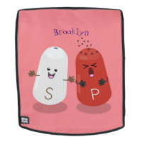 Cute kawaii salt and pepper shakers cartoon