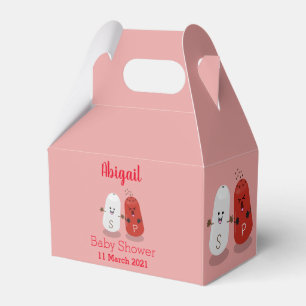 Cute kawaii salt and pepper shakers cartoon favor boxes