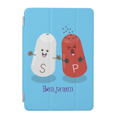 Cute kawaii salt and pepper shakers cartoon iPad mini cover