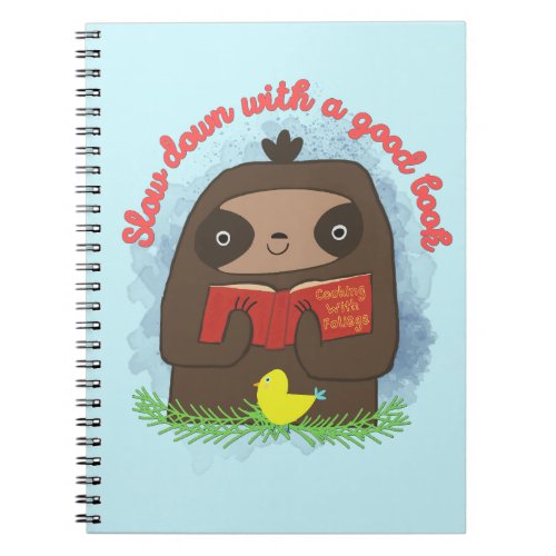 Cute Kawaii Sloth Book Lovers