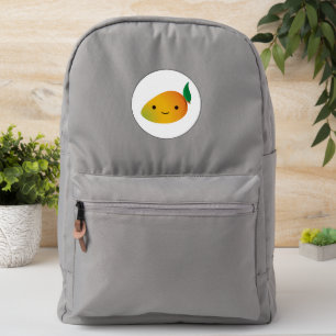 Cute Kawaii Smiling Mango Patch