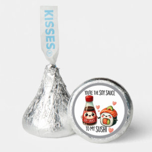 Cute Kawaii Soy Sauce and Sushi Hershey®'s Kisses®