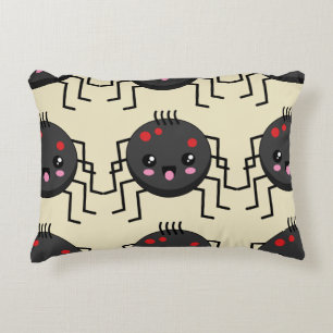Cute Kawaii Spider Accent Pillow