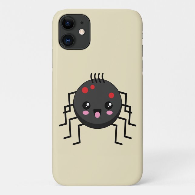 Cute Kawaii Spider Case-Mate iPhone Case (Back)