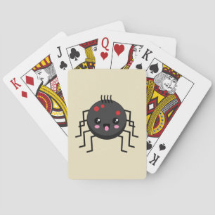 Cute Kawaii Spider Poker Cards