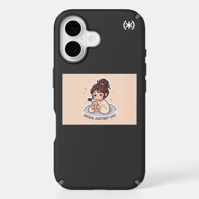 “Cute Kawaii Stickers – Fun Laptop, Phone & Planne Speck iPhone Case (Front)