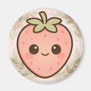 Cute Kawaii Strawberry Magnet