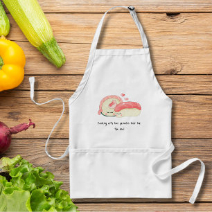 Cute Kawaii Sushi Adult Apron