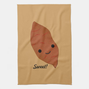 Cute Kawaii Sweet Potato Kitchen Towel