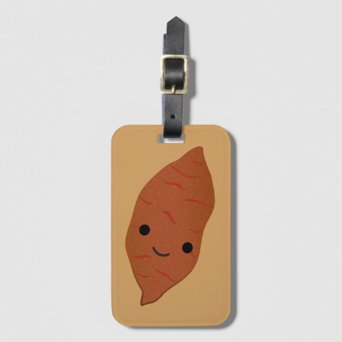 Cute Kawaii Sweet Potato Luggage Tag