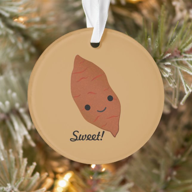 Cute Kawaii Sweet Potato Ornament (Tree)