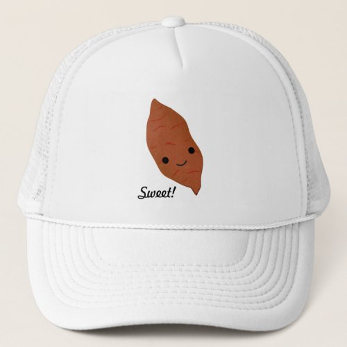 Cute Kawaii Sweet Potato Trucker Hat