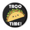 Cute kawaii Taco Time! button