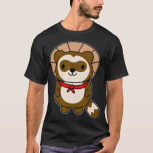 Cute Kawaii Tanuki Japanese Raccoon Dog Gift T-Shirt