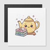 Cute Kawaii Teapot Study Notes Journal BookSticker (Front/Back)