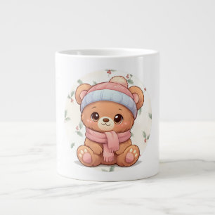 Cute Kawaii Teddy Bear Mug 