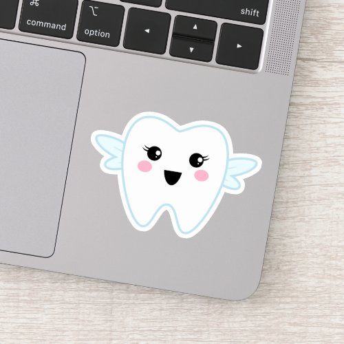 Cute kawaii tooth fairy sticker