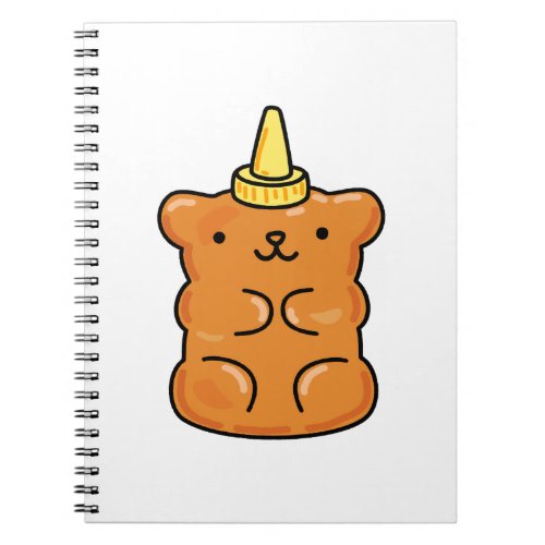 Cute Kawaii Unicorn Gummy Bear Notebook