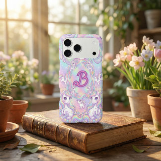 Cute Kawaii Unicorn Pastel Rainbow Magical  iPhone 17 Pro Max Case