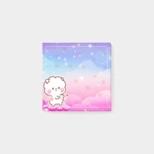 Cute Kawaii Valentines Cupid Jinnie Post_it Notes