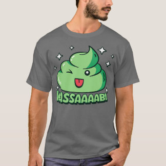 Cute Kawaii Wasabi Wassup Funny T-Shirt