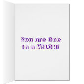 Cute Kawaii Watermelon Card (Inside (Right))