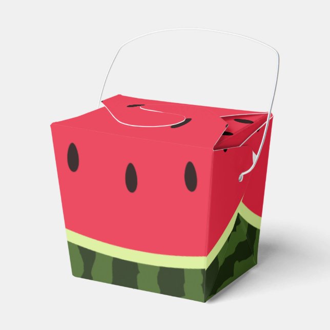 Cute Kawaii Watermelon Gift Box (Front Side)