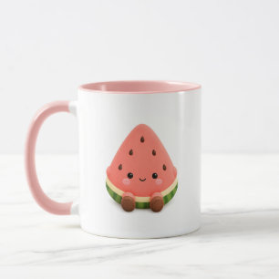 Cute Kawaii Watermelon Mug