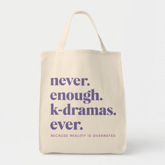 Cute Kdrama Korean Drama Lover Custom Tote Bag (Front)
