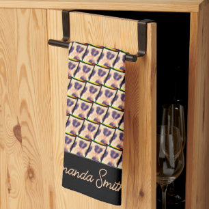 Cute Kenyan Leopard Pattern Kitchen Towel