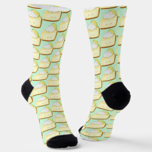 Cute Key Lime Pie Socks
