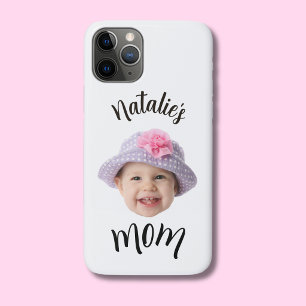  Cute Kid Baby Face Photo Child Name Mom  iPhone 11 Pro Case