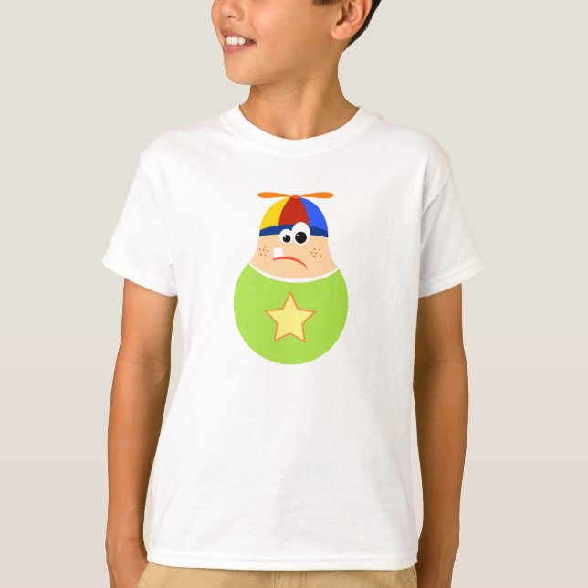 Cute Kid Cartoon T-Shirt (Front)